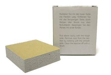 Nubuck & Suede Leather Clean Sponge – Stain Remove by Valentino Garemi - valentinogaremi-usa