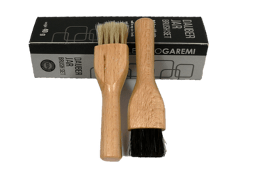 Shoe Cream Applicator Brush Set – Long Body Dauber by Valentino Garemi - valentinogaremi-usa