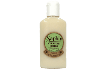 Saphir Leather Cleaner Lotion – Footwear & Garments Cleaning Solution - valentinogaremi-usa