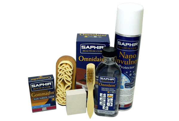 Saphir Total Suede Cleaning Kit – Stain Remover & Weather Protection Set - valentinogaremi-usa