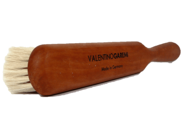 Dandruff & Lint Cleaning Brush – Fine Goat Hair by Valentino Garemi - valentinogaremi-usa