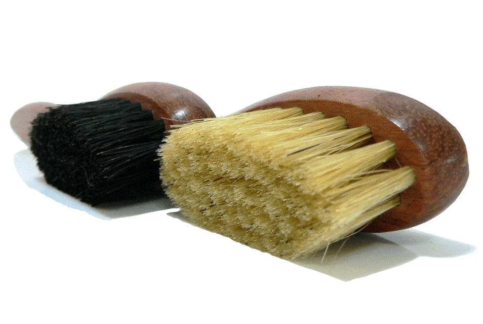 Suede Nubuck Cleaning Brush - Brass Bristles - Bubinga Wood By Famaco
